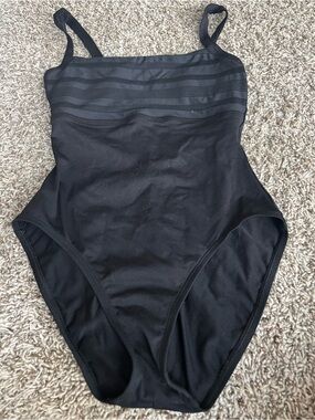 Classic Black One-Piece Swimsuit - Sleek Support COLE California 12